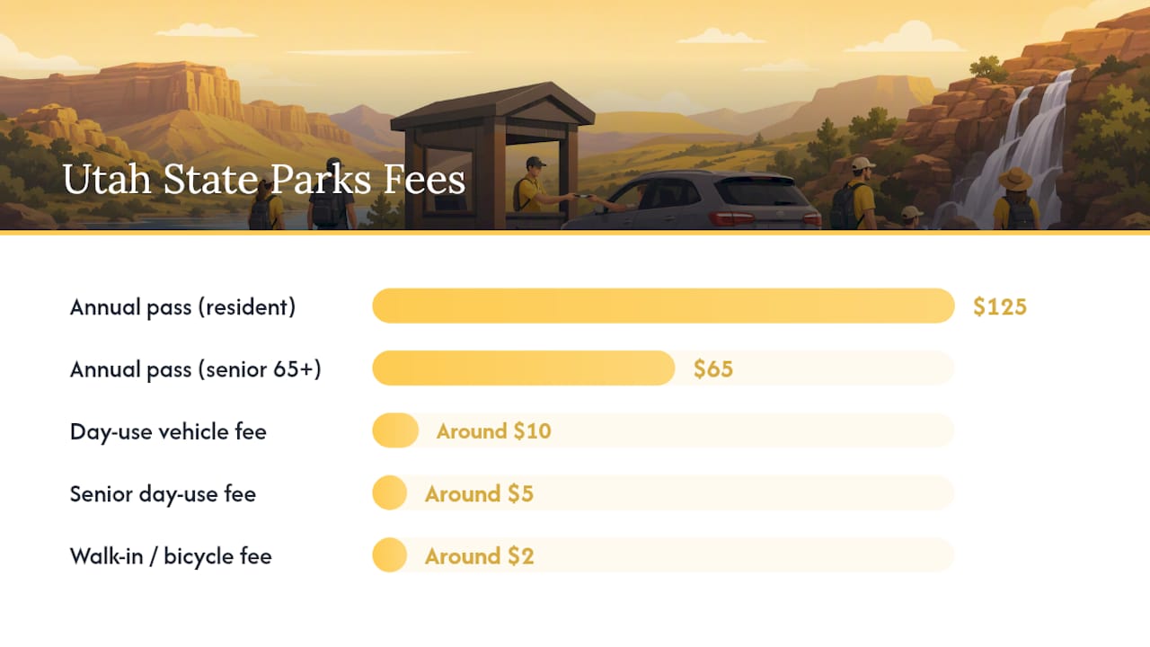 How Much Does a Utah State Parks Pass Cost, and Who Qualifies for Discounts? — overview diagram