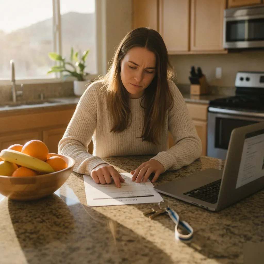 Guest reviewing vacation rental fee breakdown before booking a Santa Clara rental home